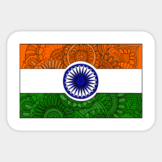 Indian flag Sticker by ComPix